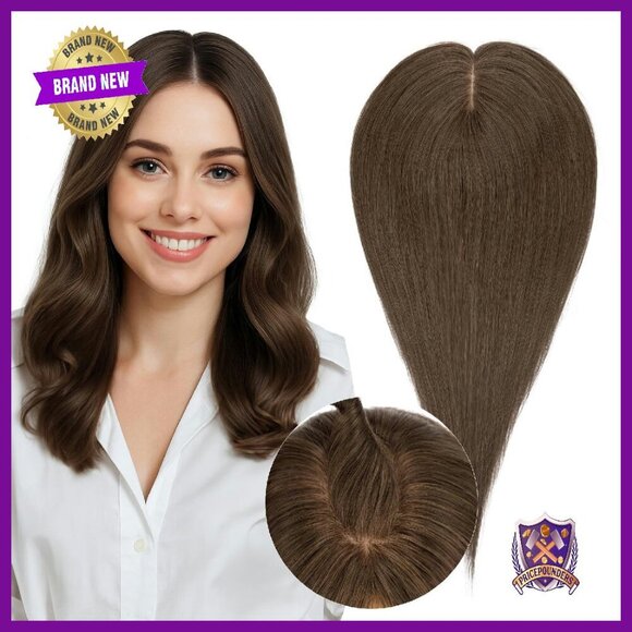 Real Human Hair Topper 12\